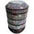 Canton Enamel Three-Part Jar on Stand For Sale - Image 9 of 9