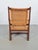 Modern Dutch Brutalist Armchair in Rush and Oak, 1950s For Sale - Image 11 of 13