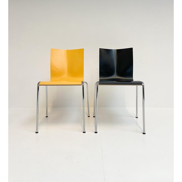 Set of two Chairik chairs from Erik Magnussen for Engelbrechts are in neat condition. Danish design from the 1990s. There...