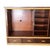 1940s Rare Restored Bespoke Rattan & Mahogany Armoire For Sale - Image 5 of 12
