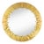 Large Vintage Gilded Églomisé Sunburst Mirror by David Marshall, Signed For Sale