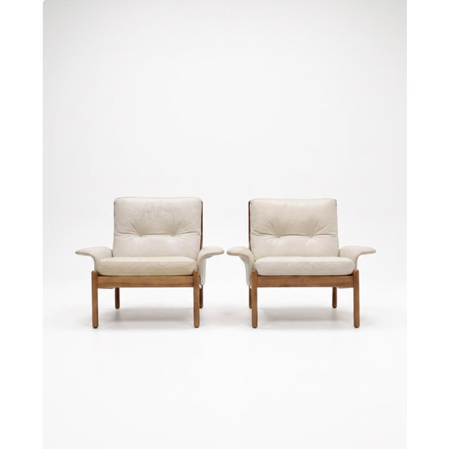 1970s Vintage Venus Living Room Set by Illum Wikkelso for Silkeborg, 1960s, Set of 5 For Sale - Image 5 of 18