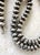 Stunning, rare sterling silver southwestern American beaded necklace.