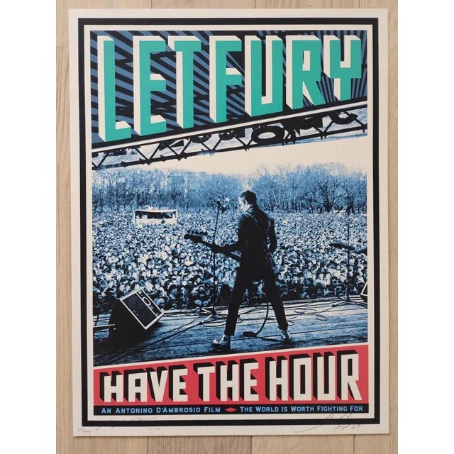 Shepard Fairey (Obey), Let Fury Have the Hour, Screenprint For Sale - Image 8 of 8