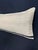 Turkish Hemp Pillow Cushion Natural Beige Black Cushion Cover 14x45 For Sale - Image 4 of 4