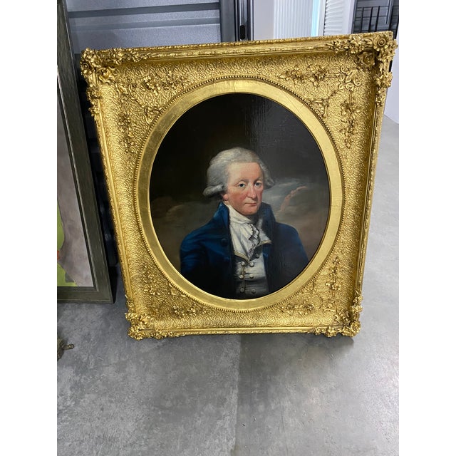 Portraiture Late 18th Century Outstanding Portrait of an English Gentleman For Sale - Image 3 of 3