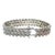 Elevate your elegance with our stunning Three Diamond Row Bracelet, crafted from luxurious 14k white gold. This exquisite...