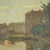 Riccardo Viriglio, Darsena di San Marco, Oil Painting on Cardboard For Sale - Image 6 of 13