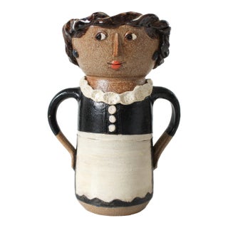 Studio Art Pottery Maid Vase For Sale