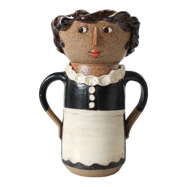 Studio Art Pottery Maid Vase For Sale