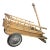Antique 20th Century Wooden Two-Wheeled Cart For Sale