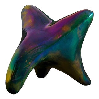 Mosquito Magenta Green of the Neo Habitat Sculptural Object by Caspi Ceramics Nl For Sale