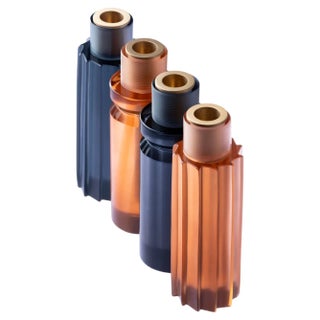 Incisioni Lume Candlesticks by Purho, Set of 4 For Sale