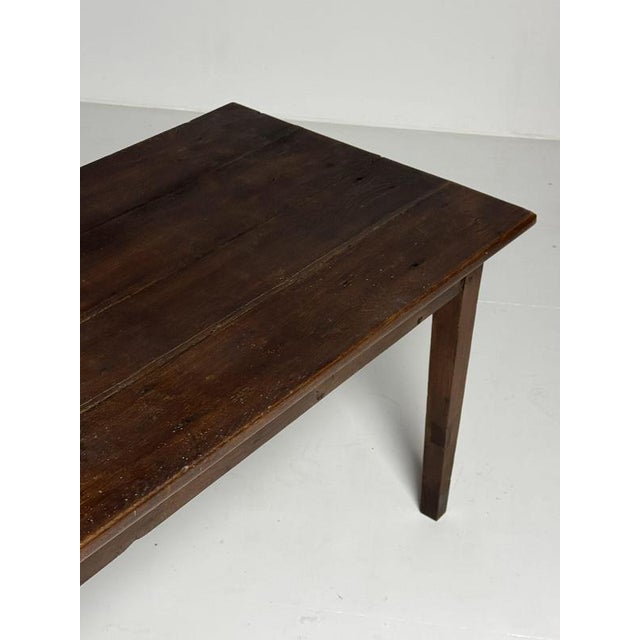 French Oak Dining Table, 19th Century For Sale - Image 5 of 18