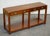 Antiques of London A handsome restored vintage Harrods London Kennedy military campaign console table, beautifully made in...