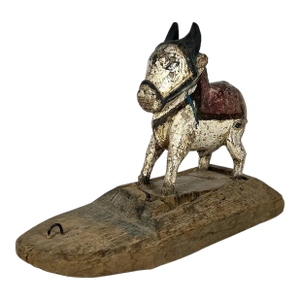 Antique Indian Nandi Bull Figure