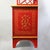 Vintage Chinoiserie Red Lacquer Duchess of Windsor Style Pagoda Etagere Cabinet For Sale - Image 9 of 18