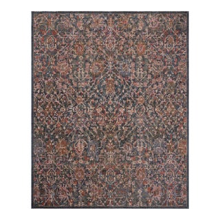 Loloi Winchester Denim / Sunset 6'-3" x 9'-6" Area Rug For Sale