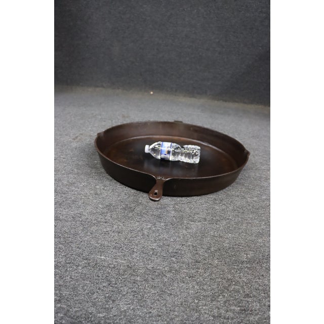 Brown Rare Eddyville, Kentucky Prison No. 20 Cast Iron Skillet For Sale - Image 8 of 11
