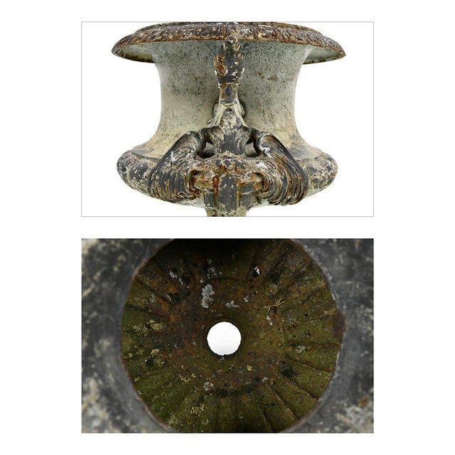 XVIII Century Medicis Vases, Set of 2 For Sale - Image 4 of 5