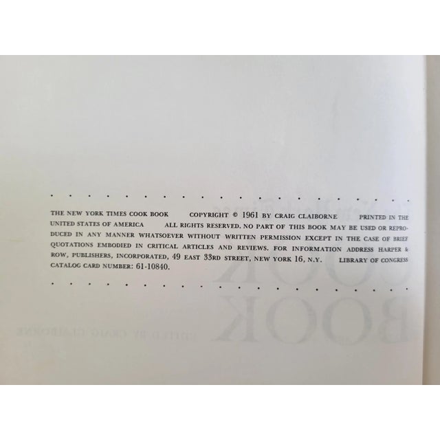 What a find! The New York Times Cookbook by Craig Claiborne, 1961. If you love this city as much as I do, this is for you!...