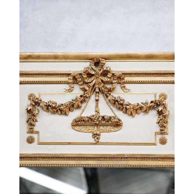 French Louis XVI Style Mirror For Sale - Image 4 of 8