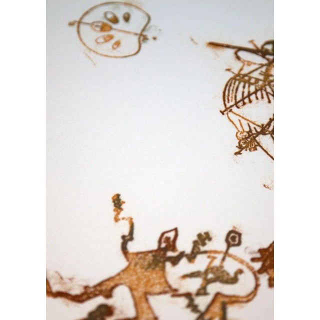 Modern Max Ernst Lithograph Original Limited Ed. "Fröhliche Logik" For Sale - Image 4 of 5