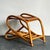 Wood Vintage 1950s Bent Rattan Side Table For Sale - Image 7 of 12