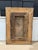 Sky Blue Antique Liverleaf Flower Oil Painting For Sale - Image 8 of 11