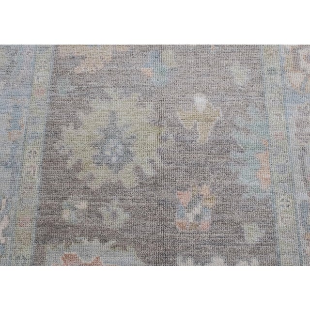 Early 21st Century Turkish Oushak Rug 4'4" x 6'3" For Sale - Image 5 of 8