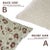 Fabdivine Artistic Cushion Cover 12x20 Inch Floral Prints on Soft Linen- Saundrya For Sale - Image 4 of 5