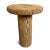 Rustic Rustic Log Vintage Round Side Table For Sale - Image 3 of 7