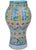 Early 20th Century Early 20th Century Handmade Orange & Turquoise Moroccan Ceramic Vase For Sale - Image 5 of 12