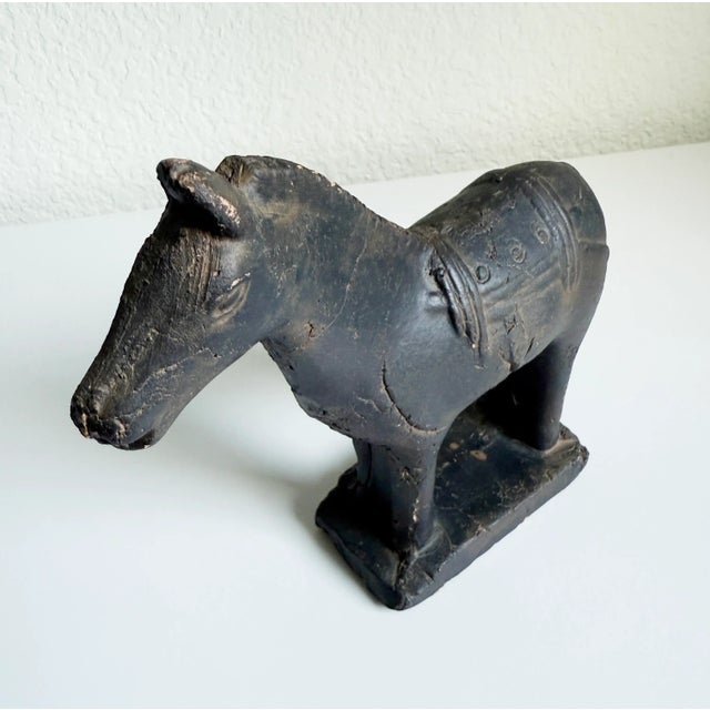 Chinese 1960s Chinese Terra Cotta Warrior Horse Statue For Sale - Image 3 of 8