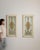 This 19th century window from France is finished in antique white, worked in stained glass. Its form follows honest, well-...