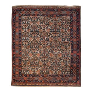 19th Century Vintage Afshar Rug For Sale