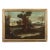 North Italian School Artist, Landscape with Figures, 1700s, Oil on Canvas, Framed For Sale - Image 10 of 10