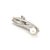 White 1990s Mikimoto Estate Akoya Pearl Men's Tie Clasp Silver 7 mm 5.3 Grams For Sale - Image 8 of 12