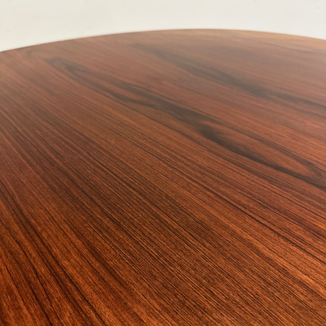 Round Extandable Dining Table in Mahogany For Sale - Image 6 of 10