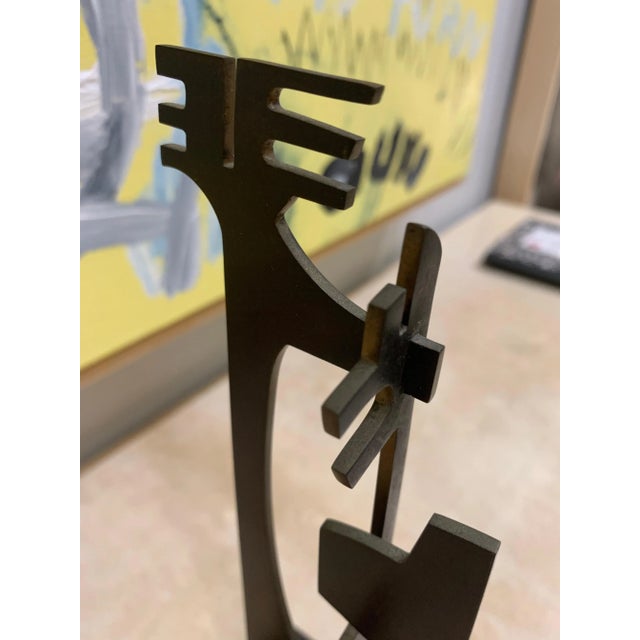 Arnaldo Ugarte "Family: Mother, Father & Child" Bronze Sculpture For Sale In New York - Image 6 of 11