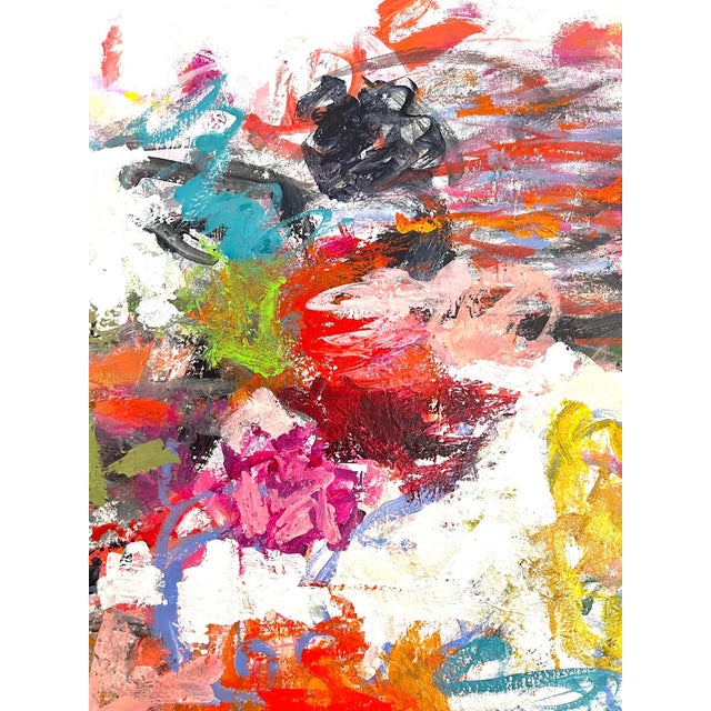 Woweeeeee.... how's this painting for an abundance of Joy and energy! Color, energetic marks, painterly and full of...