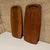 AMBIANIC presents 1970s Denmark DKF Lundtofte Solid Teak Two Carving Boards Butcher Block Serving Tray 15.25 x 7 w x .5...