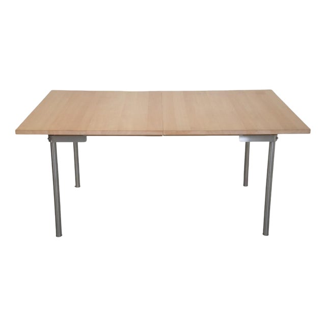 Model 322 Dining Table in Beech by Hans Wegner, 2000s For Sale