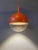 Mid-Century Space Age Orange Väster Pendant Light from Ikea For Sale - Image 11 of 11