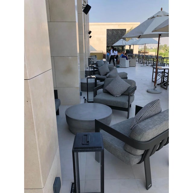 Tekna Ilford Extra Large Floor Lamp With Dark Bronze Finish and Clear Glass For Sale - Image 4 of 5