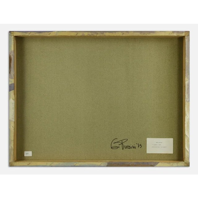 Genny Puccini, Gemini, 1973, Acrylic on Canvas For Sale - Image 3 of 4