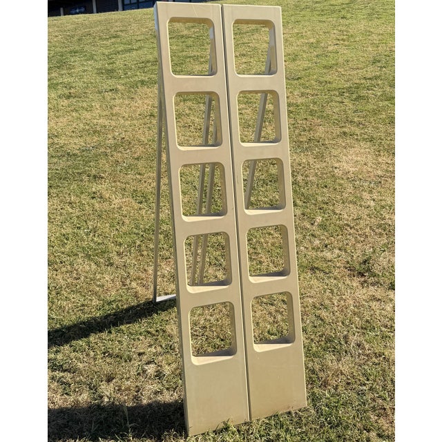 Metal Scaleo Ladder by Roberto Lucci and Paolo Orlandini for Velca, Italy, 1974 For Sale - Image 7 of 11