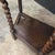 Late 19th Century English Oak Angled Front Barley Twist Front Leg Umbrella Stand For Sale - Image 4 of 6