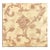Designer P Kaufmann Waverly Red & Cream Jacobean Leaf Paisley Scroll Fabric Sample For Sale