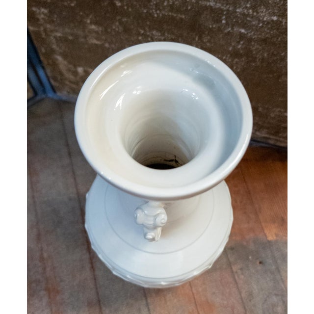20th Century Chinese Chinoiserie Republic Period Blanc De Chine Vase, Dehua Kiln For Sale - Image 12 of 15